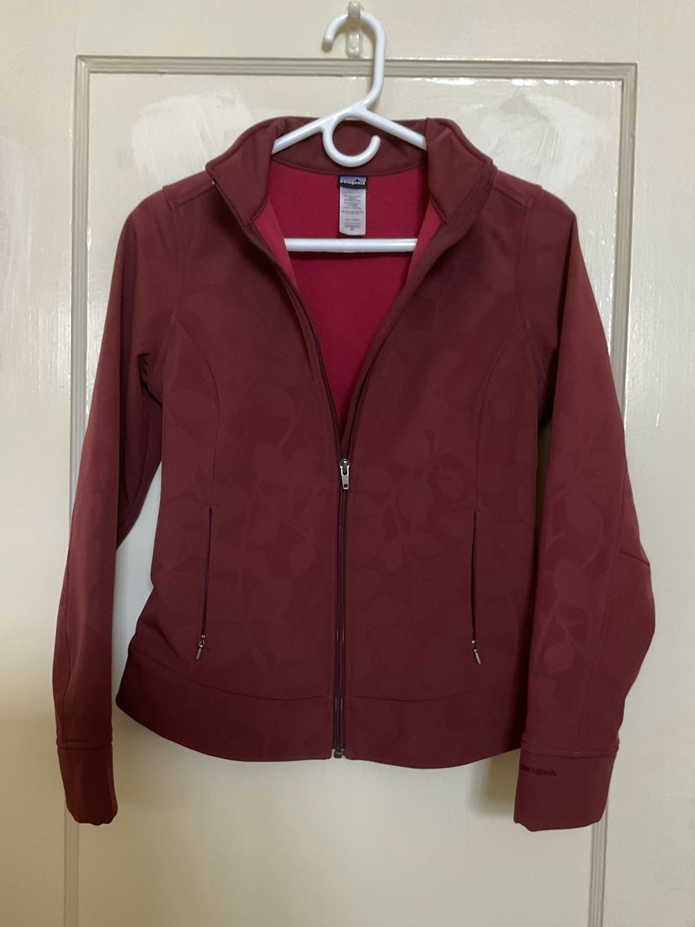 Patagonia Women's Deep Red Full-Zip Utility Jacket